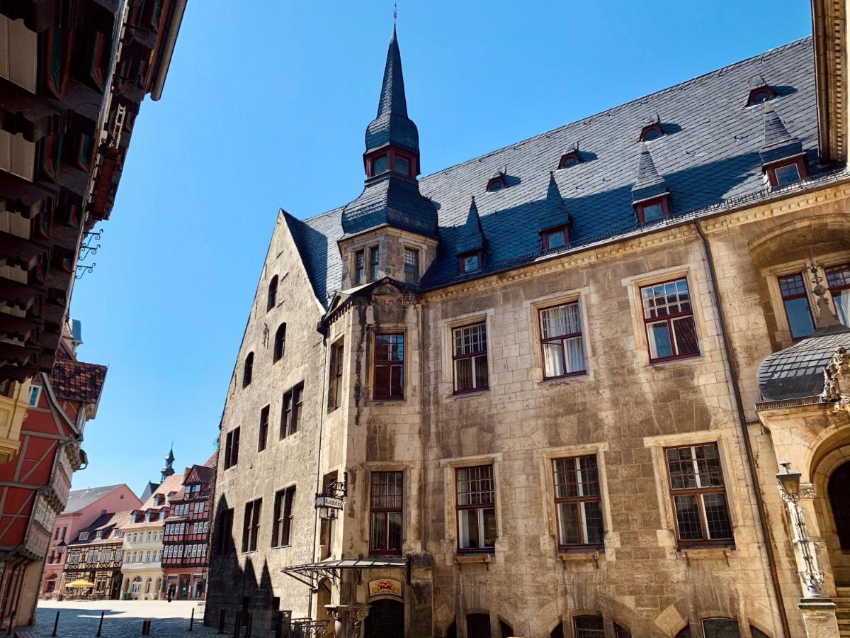 Ferienwohnungen An Der Blasiikirche Quedlinburg Exterior foto