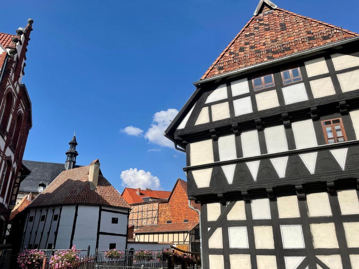 Ferienwohnungen An Der Blasiikirche Quedlinburg Exterior foto