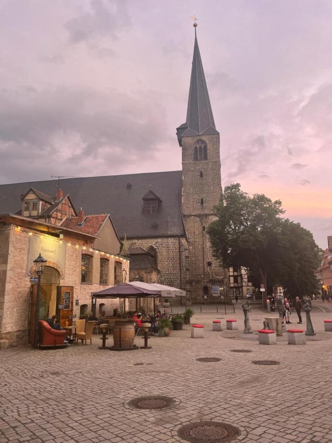 Ferienwohnungen An Der Blasiikirche Quedlinburg Exterior foto