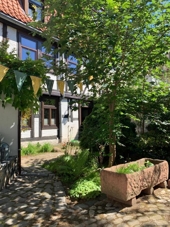 Ferienwohnungen An Der Blasiikirche Quedlinburg Exterior foto