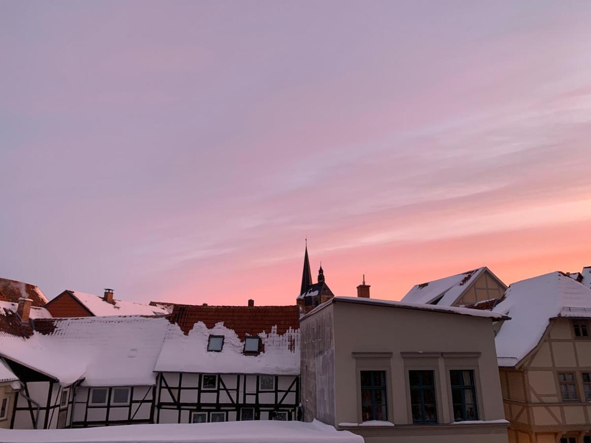 Ferienwohnungen An Der Blasiikirche Quedlinburg Exterior foto