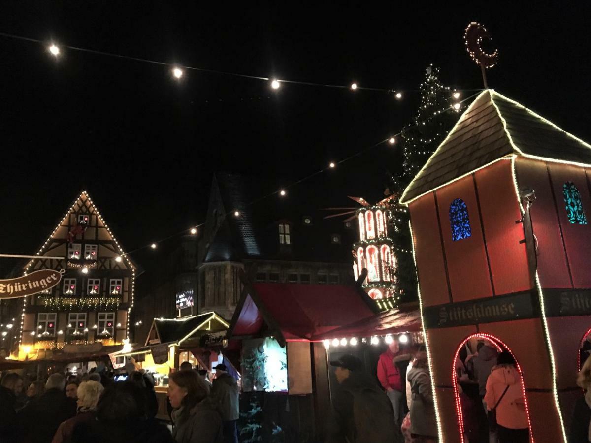 Ferienwohnungen An Der Blasiikirche Quedlinburg Exterior foto