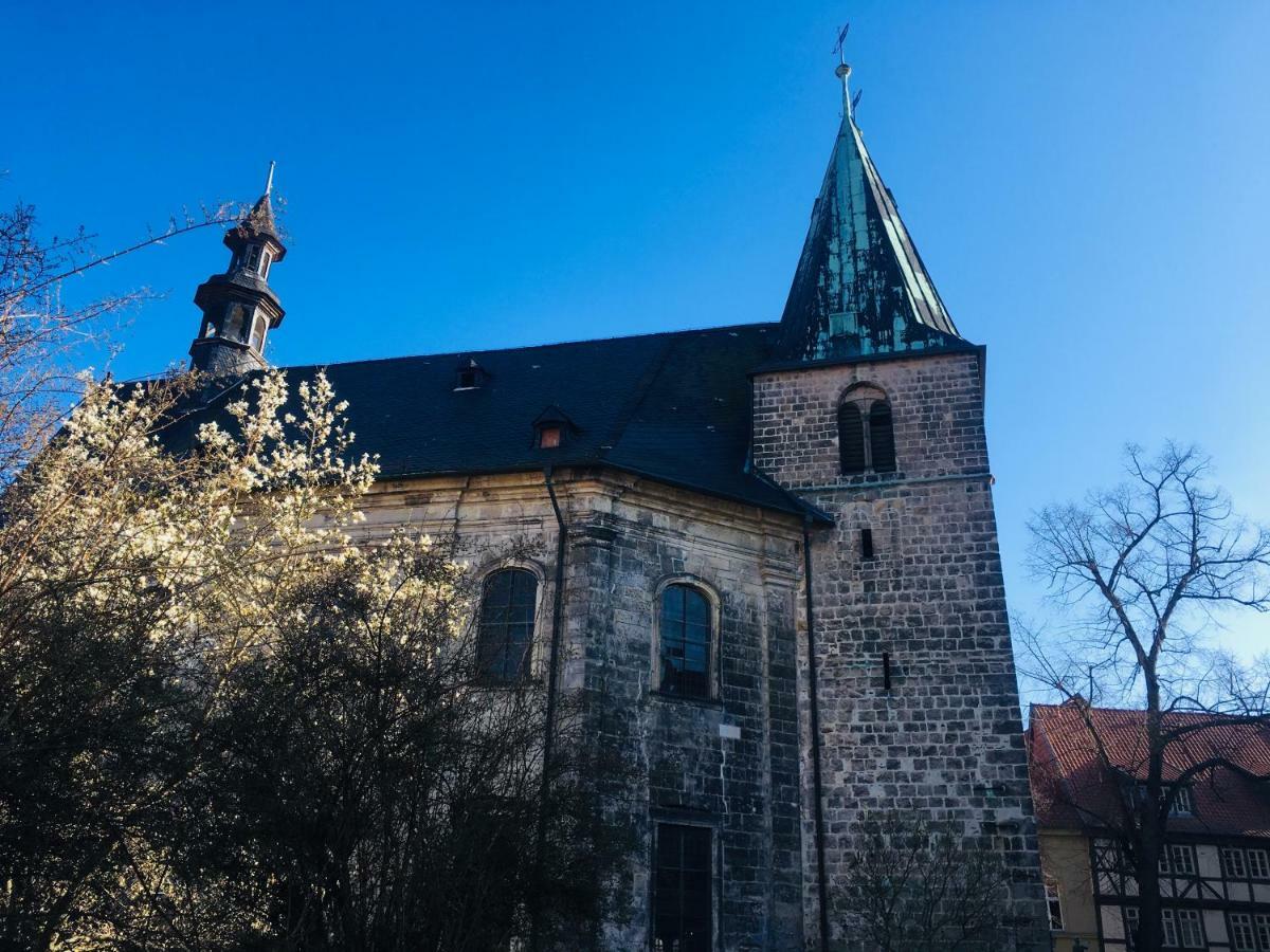 Ferienwohnungen An Der Blasiikirche Quedlinburg Exterior foto